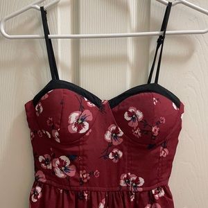 Flowy floral summer jumper